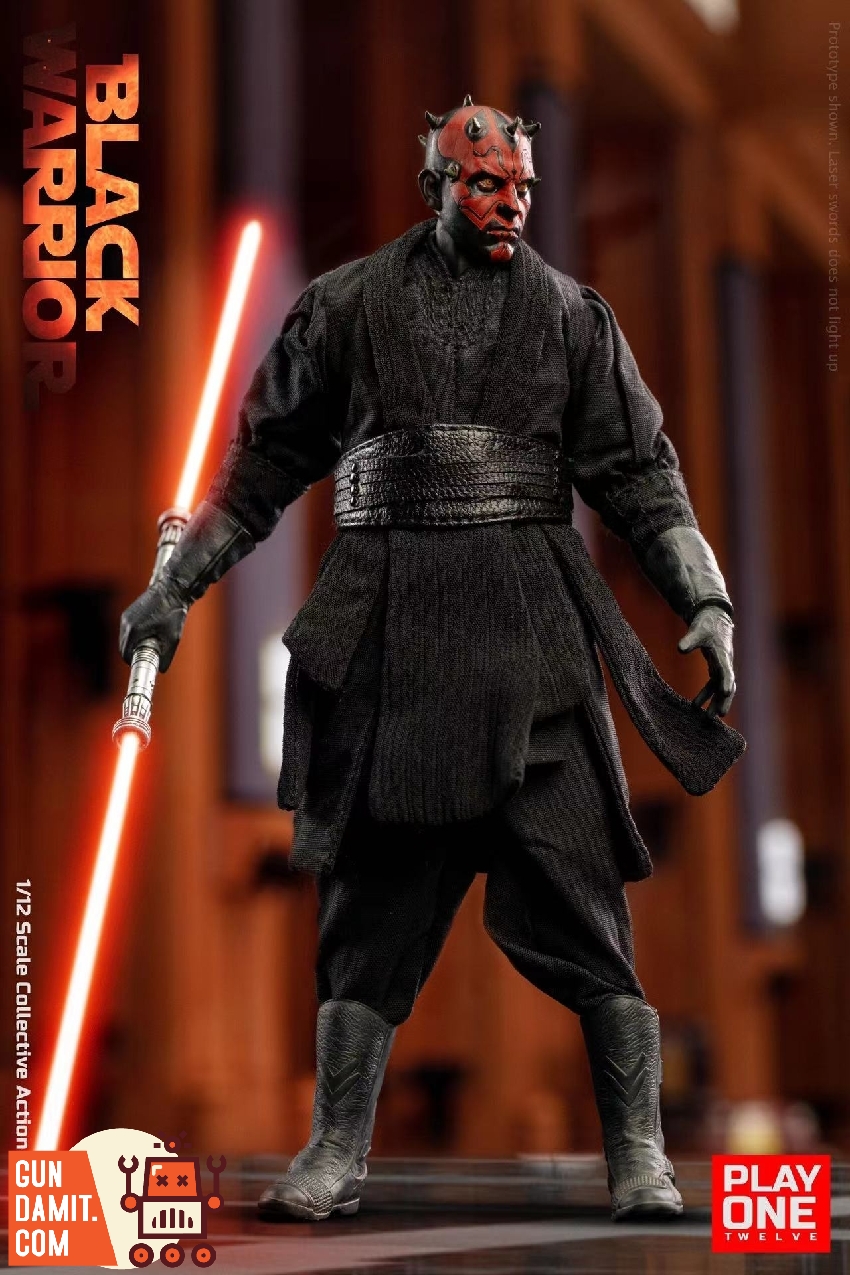 Play One Twelve 1/12 POT-0001 Black Warrior - GunDamit Store