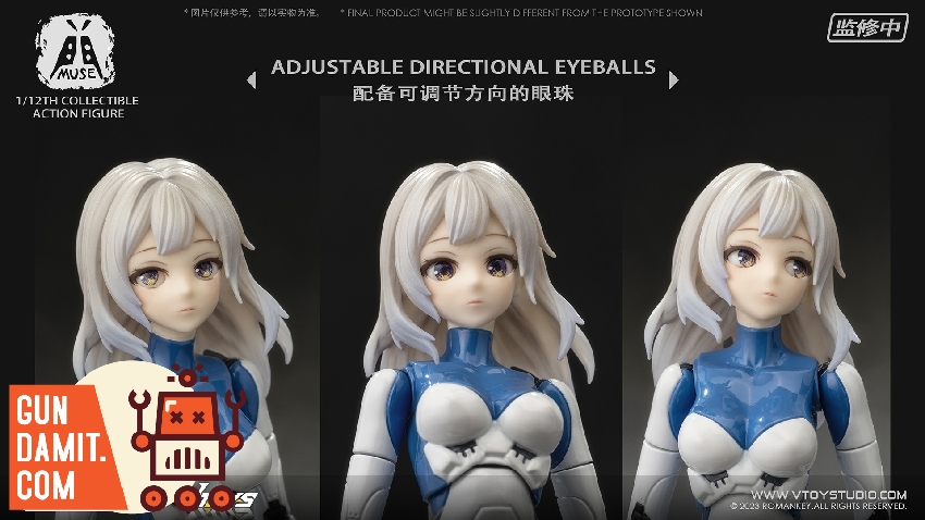 Romankey x VTOYS 1/12 POT-0001 MUSE Figure | GunDamit.com