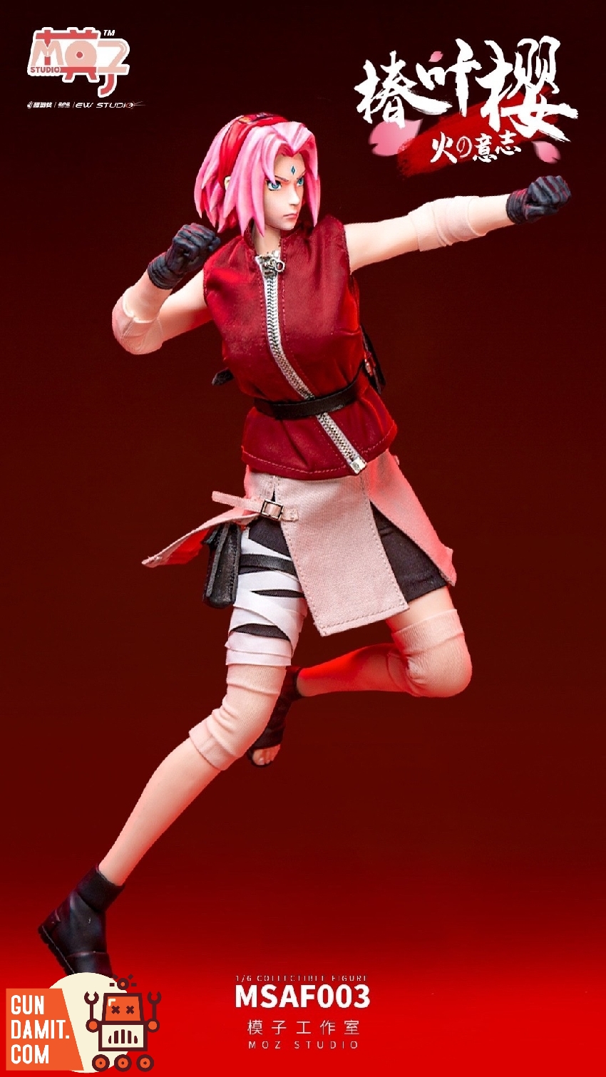 Moz Studio 1/6 MSAF003 Medical Ninja Naruto Sakura - Gundamit