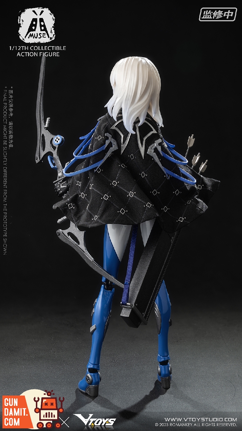 Romankey x VTOYS 1/12 POT-0001 MUSE Figure | GunDamit.com