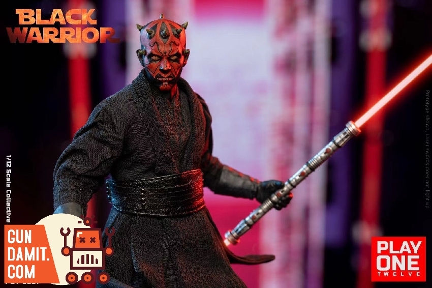 Play One Twelve 1/12 POT-0001 Black Warrior | GunDamit.com