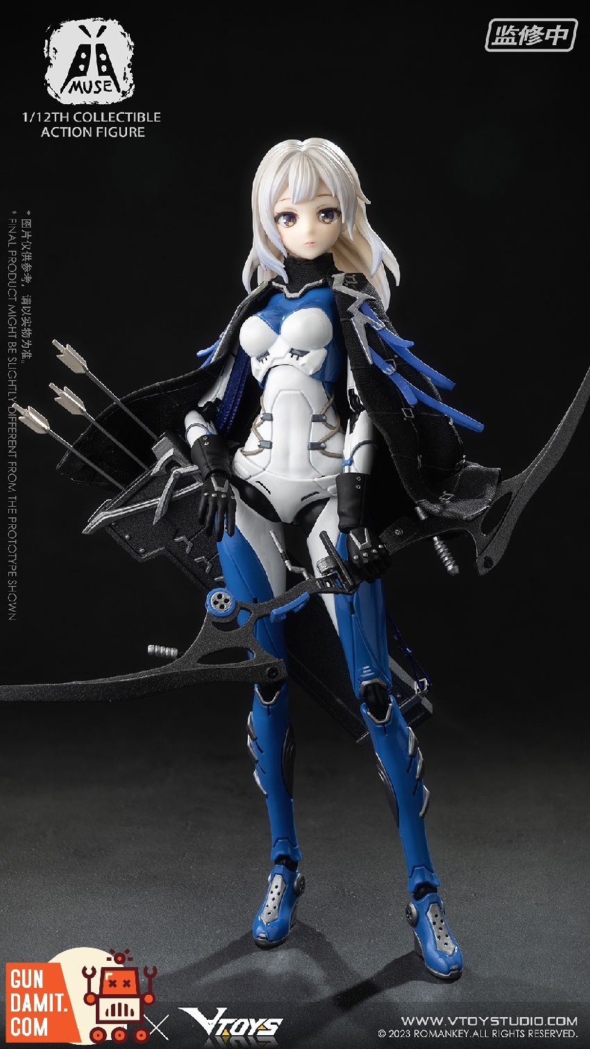 Romankey x VTOYS 1/12 POT-0001 MUSE Figure | GunDamit.com