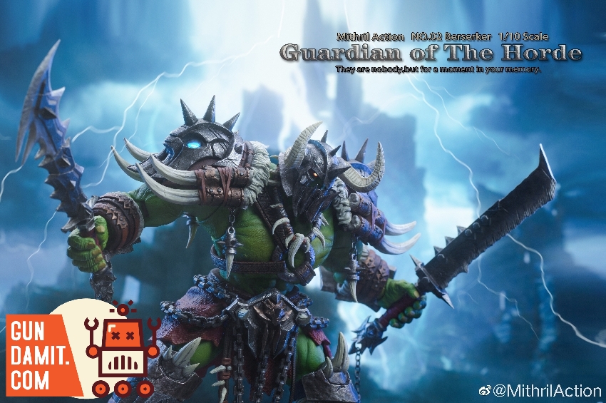 Mithril Action 1:10 No.02 Berserker Guardian of The Horde