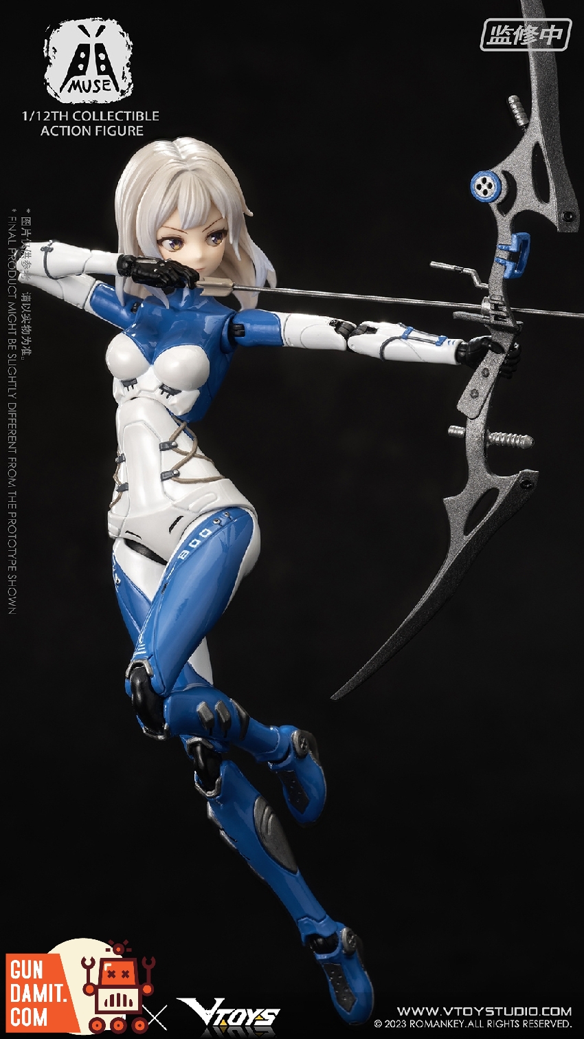 Romankey&VTOYS 1/12 Action Figure MUSE - GunDamit Store
