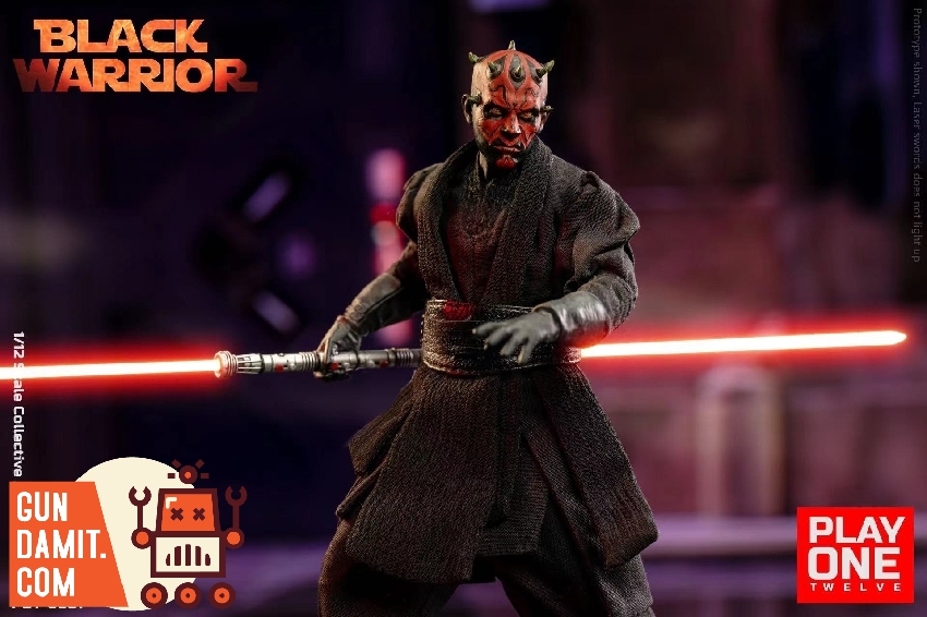 Play One Twelve 1/12 POT-0001 Black Warrior | GunDamit.com