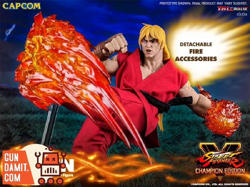 Iconiq Studios 1/6 IQGS-04 Street Fighter V Ken Masters - GunDamit