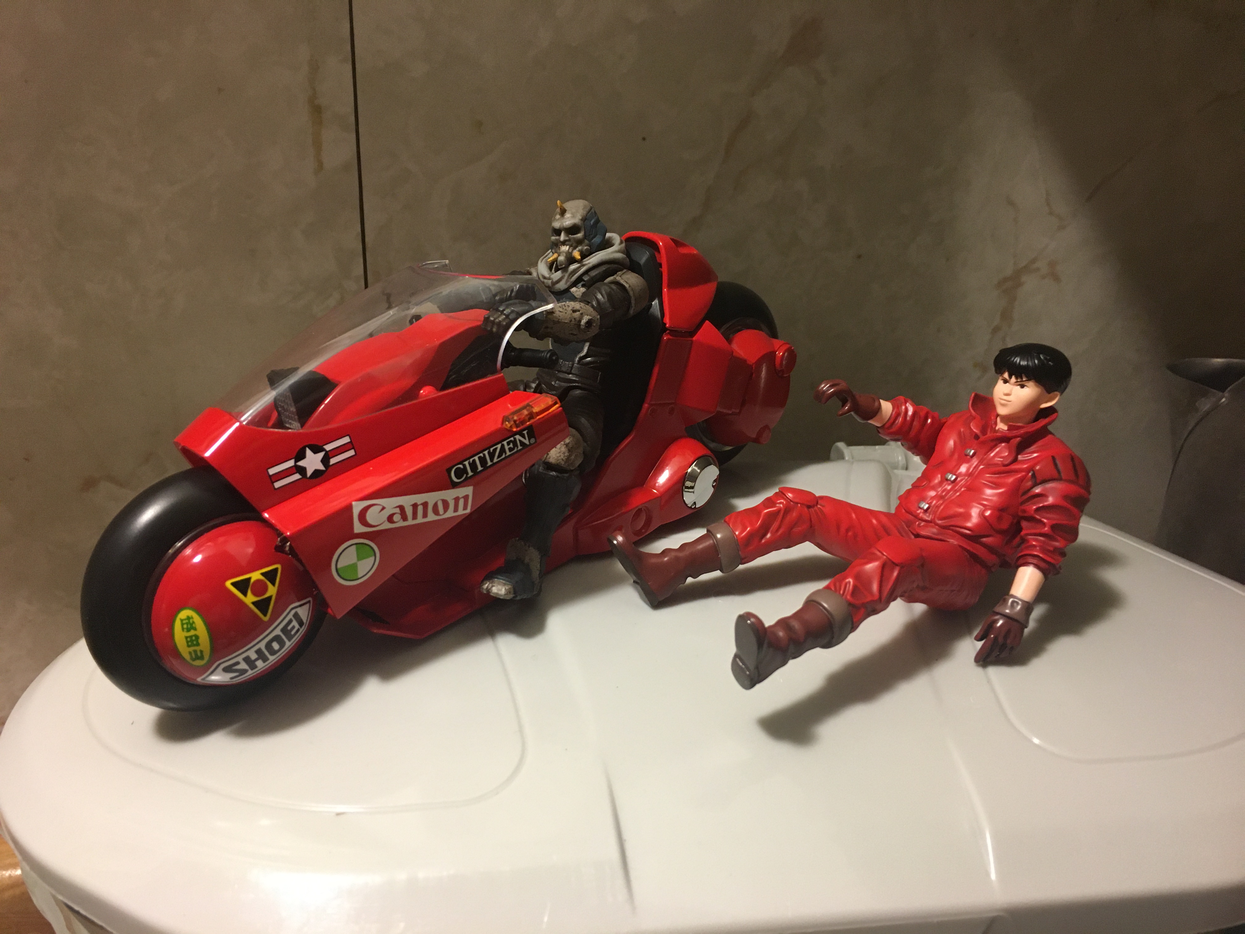 Ace Toyz 1/15 ANS-001B The Future Motorcycle & Future Rider Red Deluxe  Version - GunDamit Store