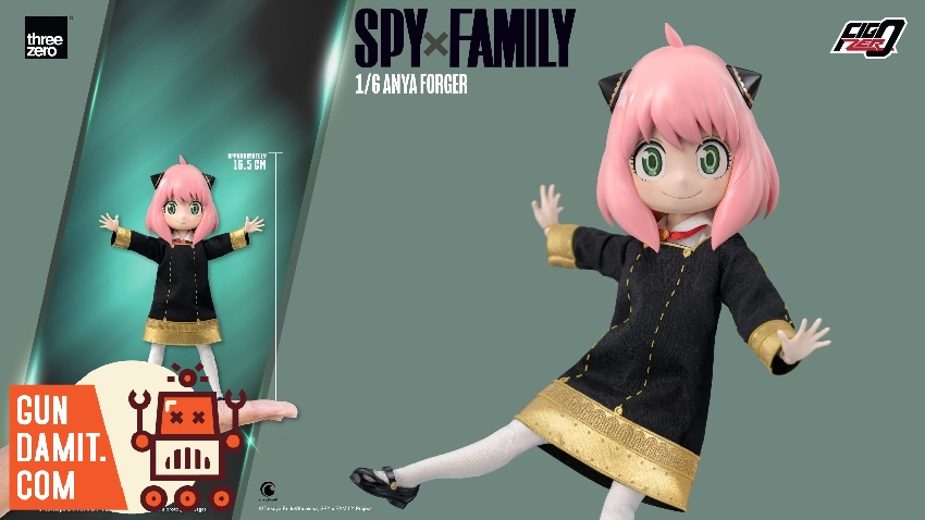 Threezero 1/6 FigZero Spy x Family Anya Forger | GunDamit.com