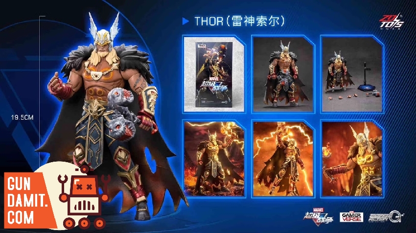 ZT Toys Marvel Super War 1/10 Thor Figure | GunDamit.com