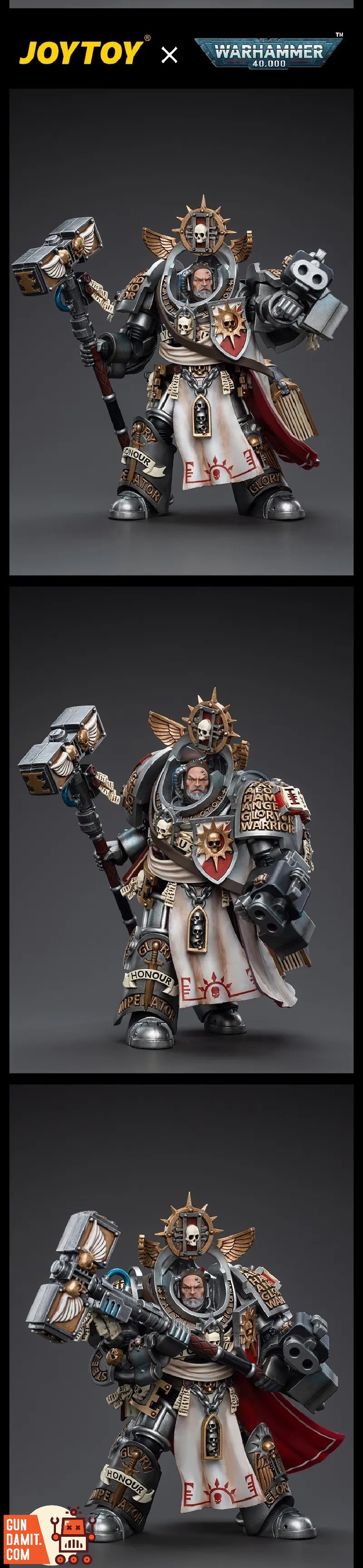 JoyToy 1/18 Warhammer 40K Grey Knights Grand Master Voldus