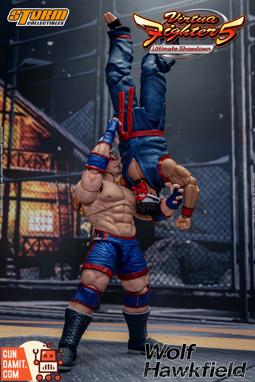 Storm Toys 1/12 Virtua Fighter 5 Wolf Hawkfield | GunDamit.com