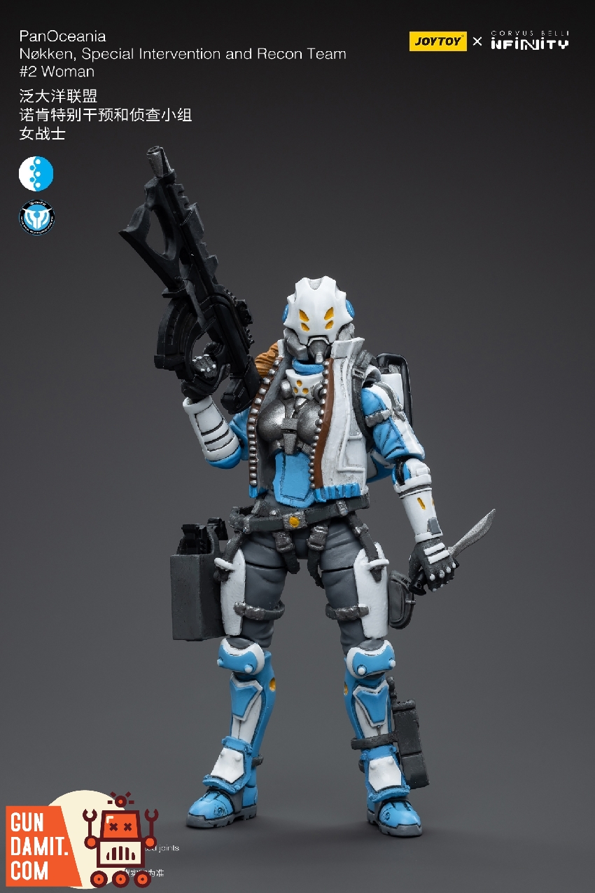 JoyToy 1/18 Infinity PanOceania Nokken Team #2 Woman | GunDamit.com