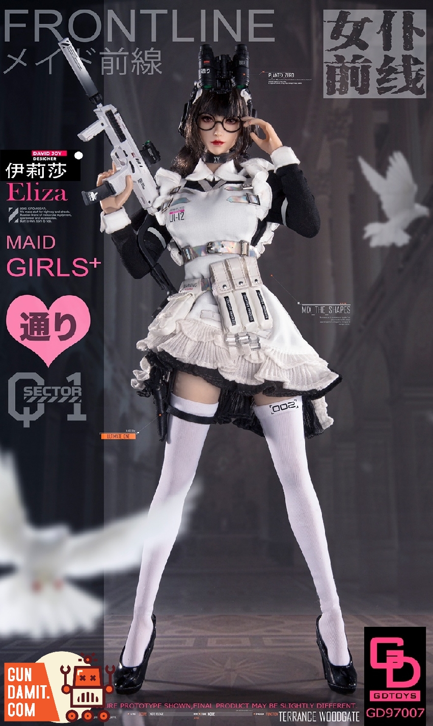 GDTOYS 1/6 GD97007 Maid Girls Frontline Eliza - GunDamit Store