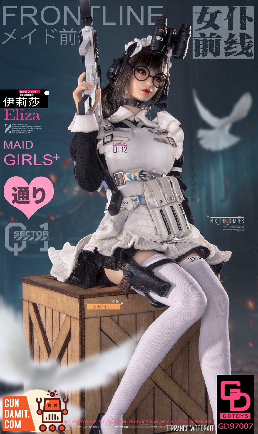 1/6メイド前線エリザ（GD-97007） Amazon.co.jp: [Tbmodel] GDTOYS 1/6 フィギュア ELIZA 素体