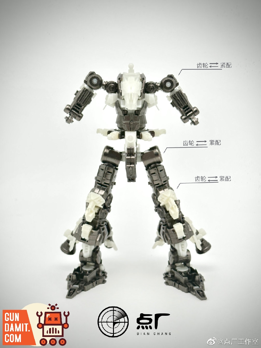 Point Factory Studio 1/144 Alloy Upgrade Kit for RG MSN-04