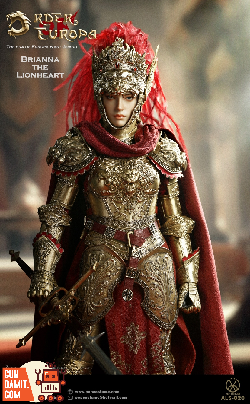 POP COSTUME 1/6 ALS-020 The Era of Europa War The Lionheart POP COSTUME 1/6 ALS-020 The Era of Europa War The Lionheart