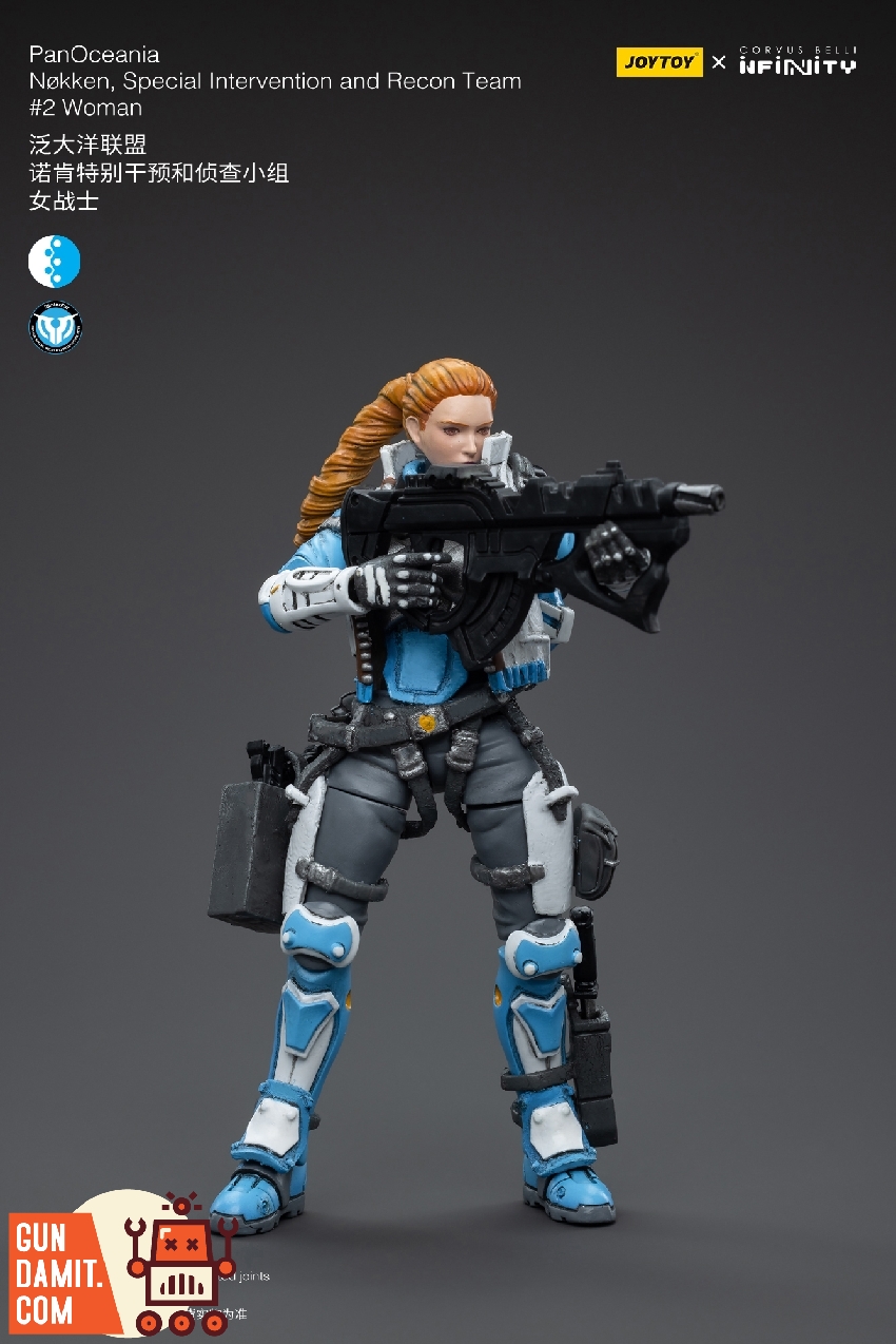 JoyToy 1/18 Infinity PanOceania Nokken Team #2 Woman | GunDamit.com