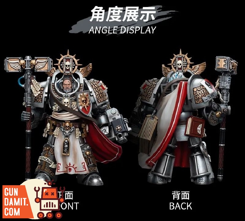 JoyToy Source 1/18 Warhammer 40K Grey Knights Grand Master Voldus
