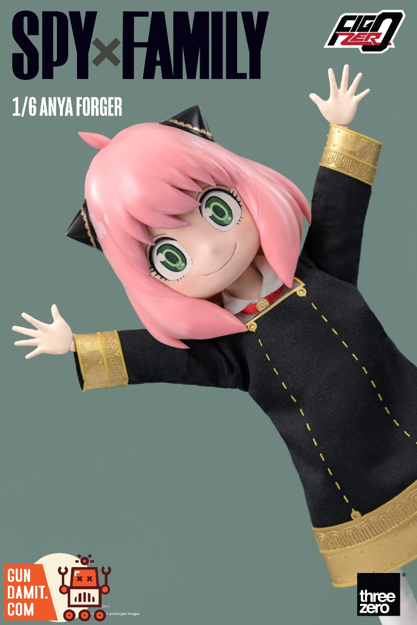 Threezero 1/6 FigZero Spy x Family Anya Forger | GunDamit.com