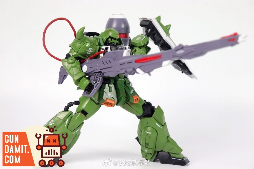 Phantom Model 1/100 Gunner Zaku Warrior Green Version | GunDamit.com