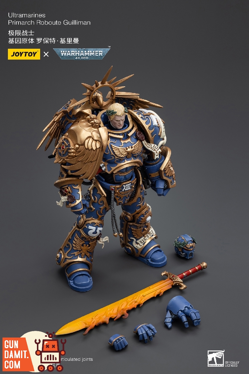 JoyToy Source 1/18 Warhammer 40K Ultramarines Primarch Roboute