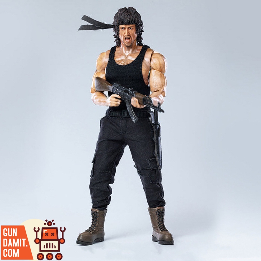 Hiya Toys 1/12 Exquisite Super Series First Blood Part II John Rambo