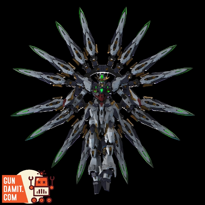Wanxiangjubian Model 1/100 White Phoenix Accessory Pack for MG Tactical Machine Apocalypse