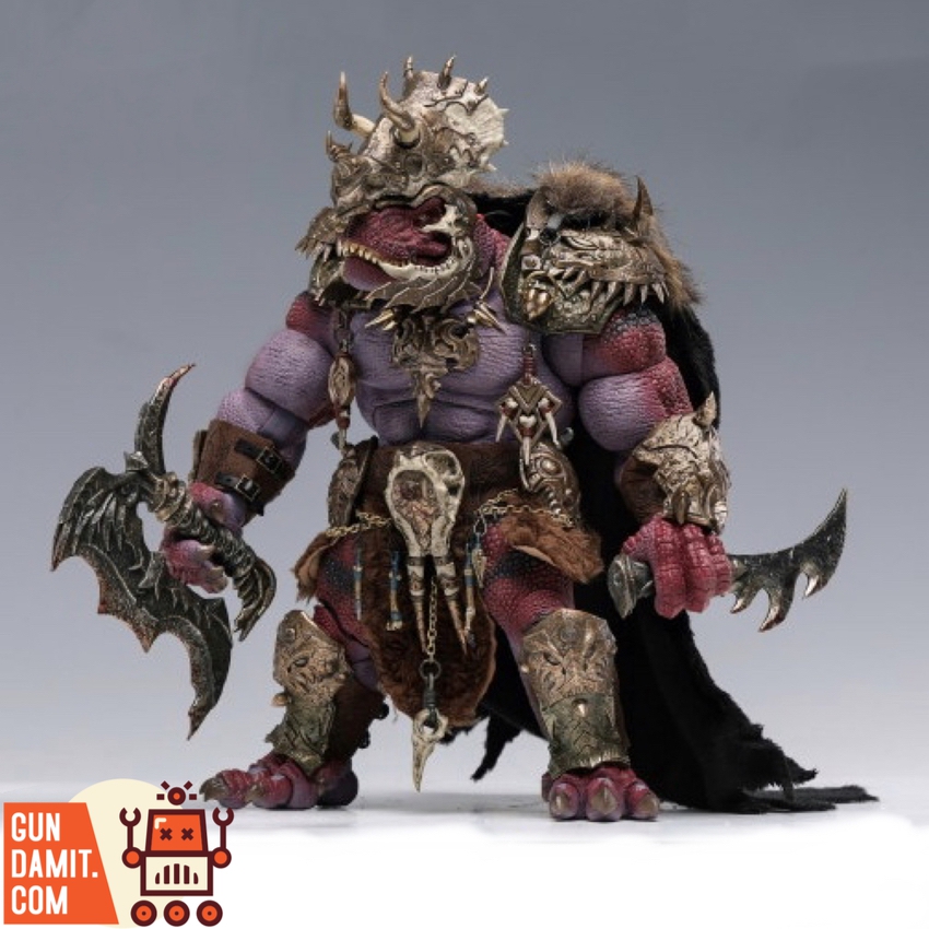 AXYTOYS AXY-004B Dinosaur Battlefield Tyrannosaurus Red Skin Color Version