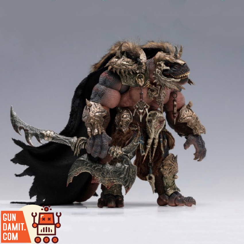 AXYTOYS AXY-004A Dinosaur Battlefield Tyrannosaurus Black Skin Color Version