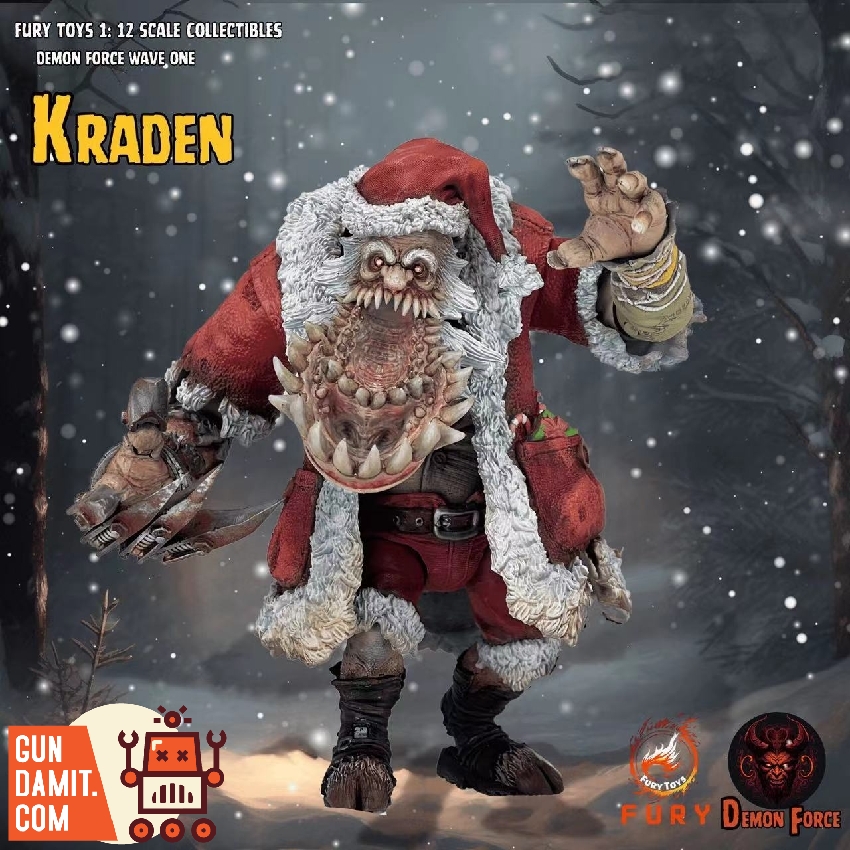 Fury Toys 1/12 FDF001 Demon Force Wave 1 Devil Santa Kraden