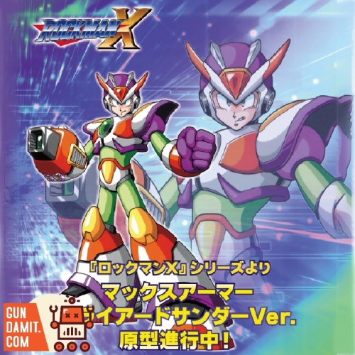 Kotobukiya Mega Man X3 Max Armor Triad Thunder Version Model