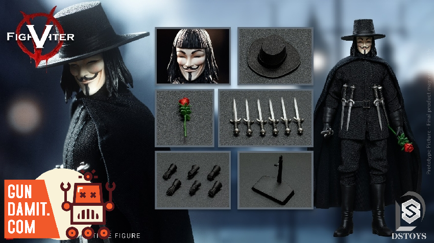 V for vendetta action figure hotsell