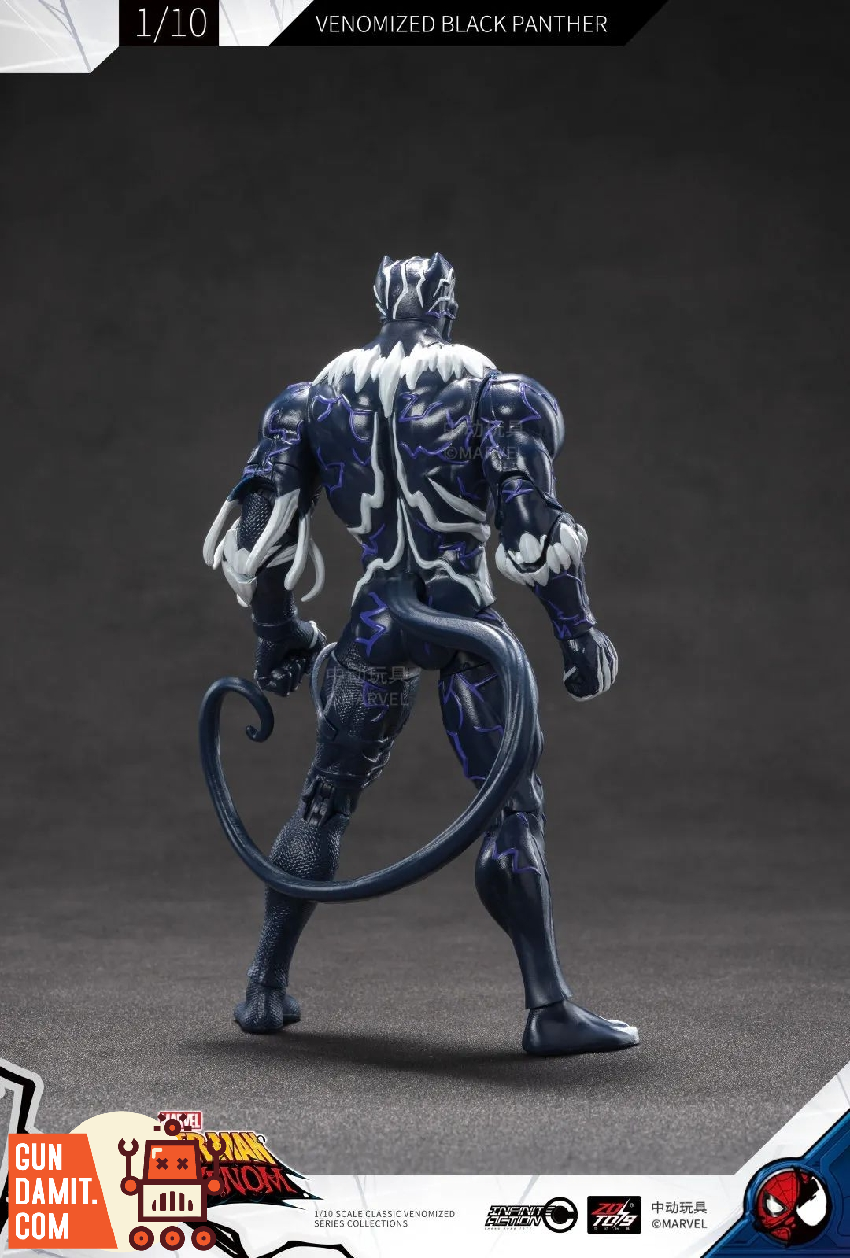 その他 Thunder Toys 1/6 Parasite black variant Thunder Toys 1/6 Parasite TD2025B Semi-Black Spider-Man Male