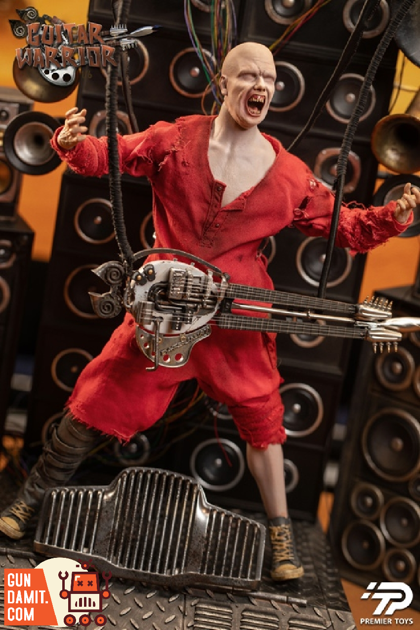 Premier Toys 1/6 PT0007A Mars Guitar Warrior Deluxe Version