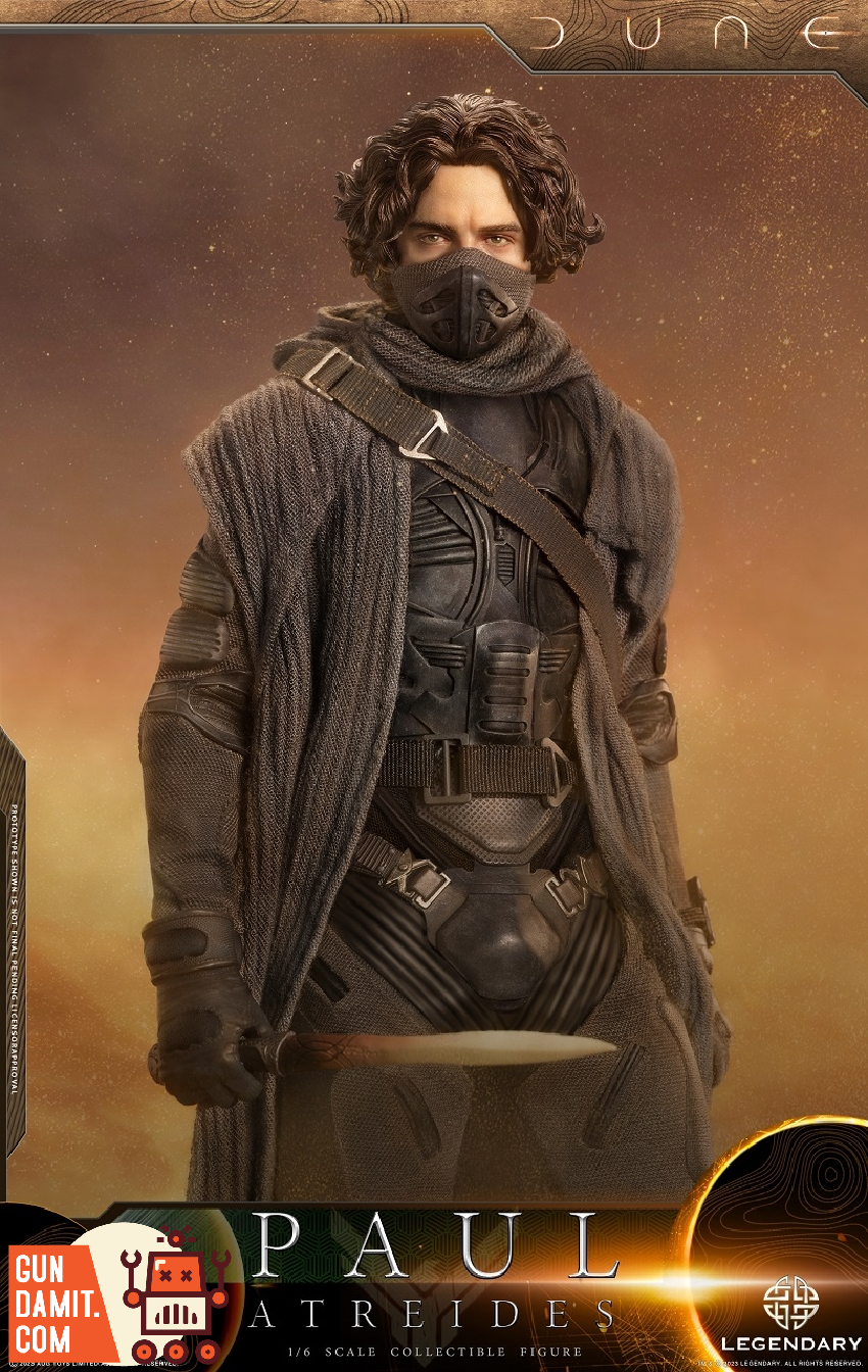 Aug Toys 1/6 DL003 Dune Paul Atreides in Distillation Suit