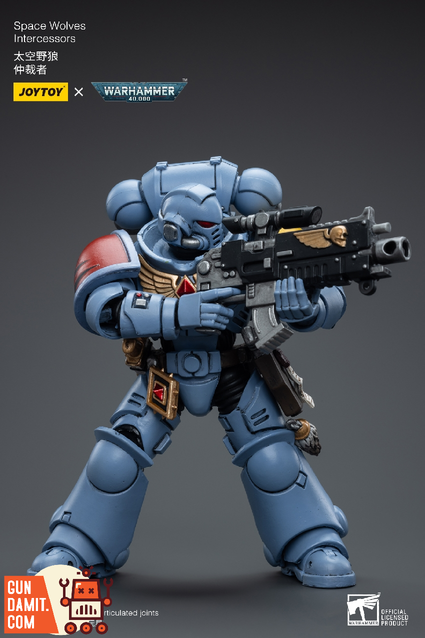 JoyToy JT6625 1/18 WH40K Space Wolves Intercessors | GunDamit.com