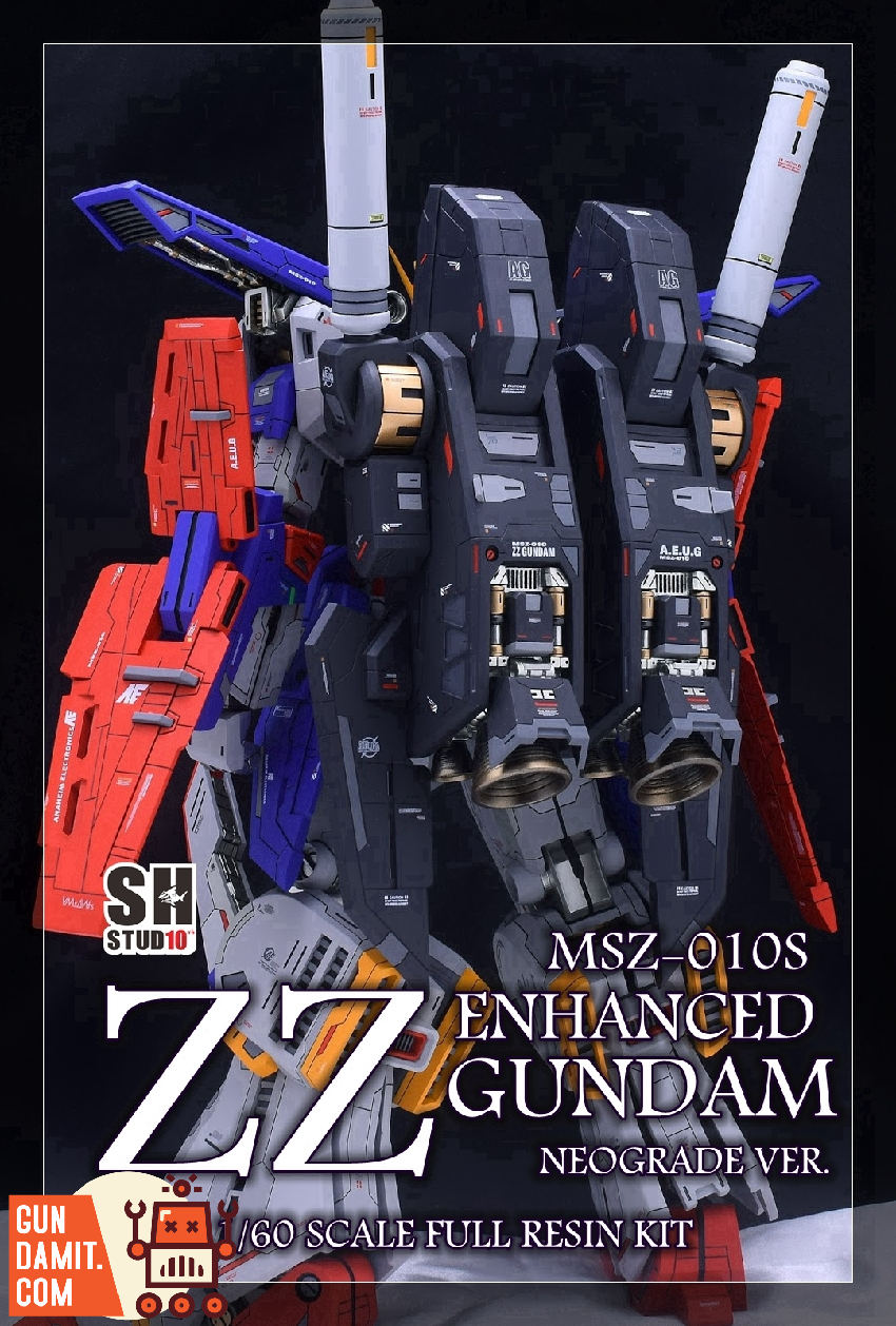 SH Studio 1/60 MSZ-010S Enhanced ZZ Gundam Neograde Version Full