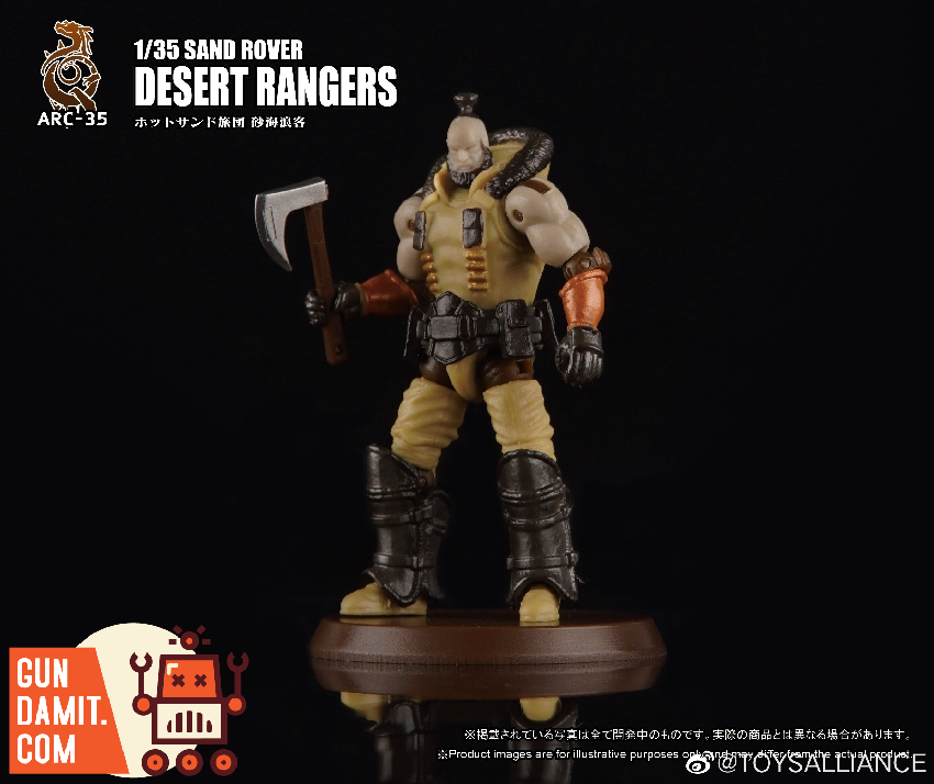 Toys Alliance 1/35 ARC-35 Sand Rover Desert Rangers Set of 3