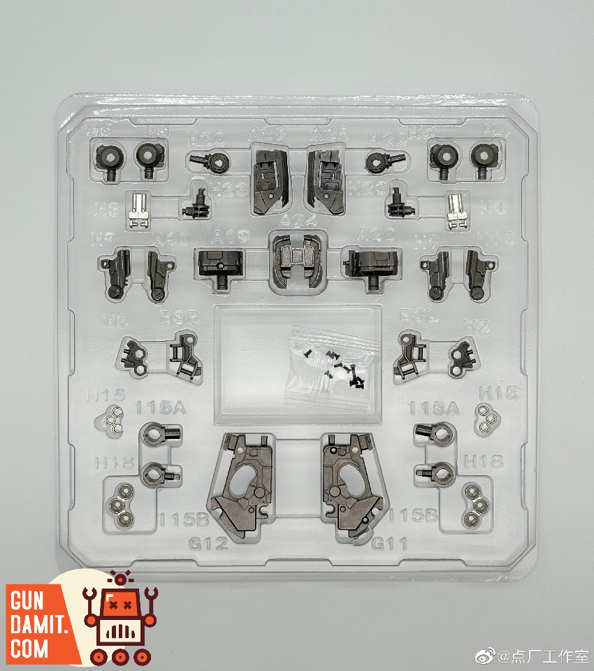 Point Factory Studio 1/144 Alloy Upgrade Kit for RG MSN-04 Sazabi