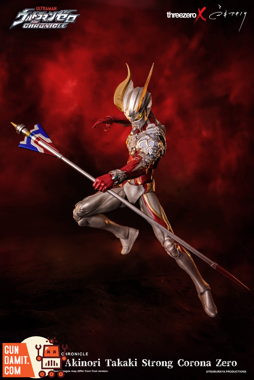 Threezero threezeroX Akinori Takaki Ultraman Zero The Chronicle