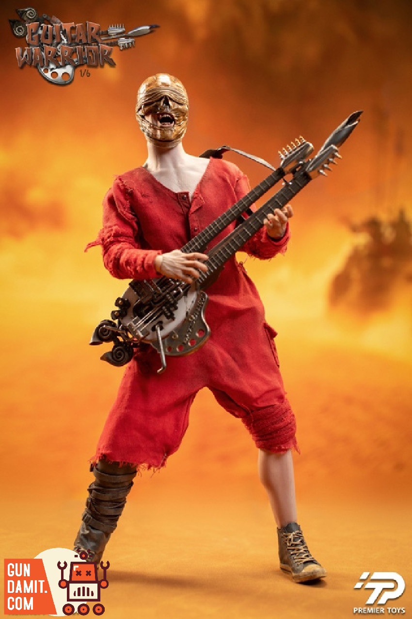 Premier Toys 1/6 PT0007B Mars Guitar Warrior Standard Version