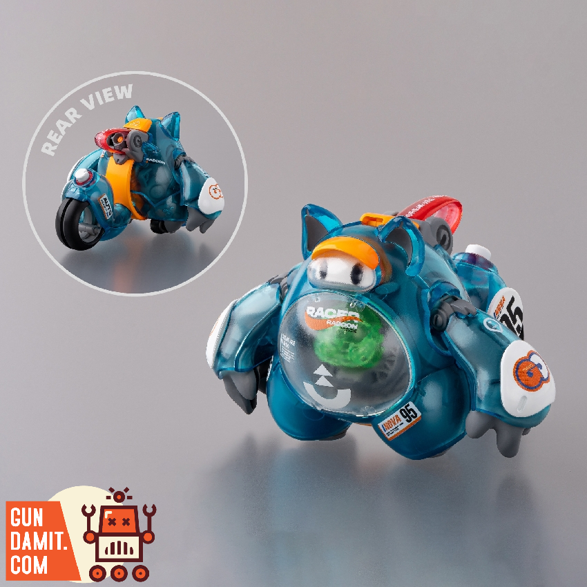 Earnestcore Craft LunchBox Racoon Jewel Blue Version Model Kit