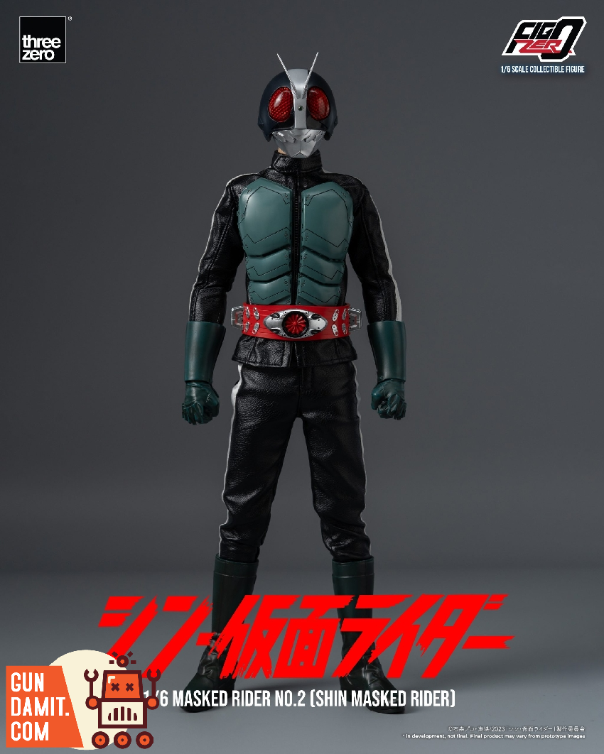 SHIN ② Threezero 1/6 FigZero Shin Masked Rider Masked Rider No.2
