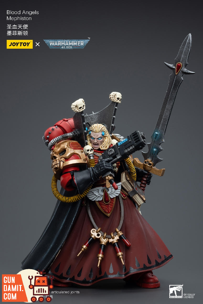 JoyToy Source 1/18 Warhammer 40K Blood Angels Mephiston - GunDamit