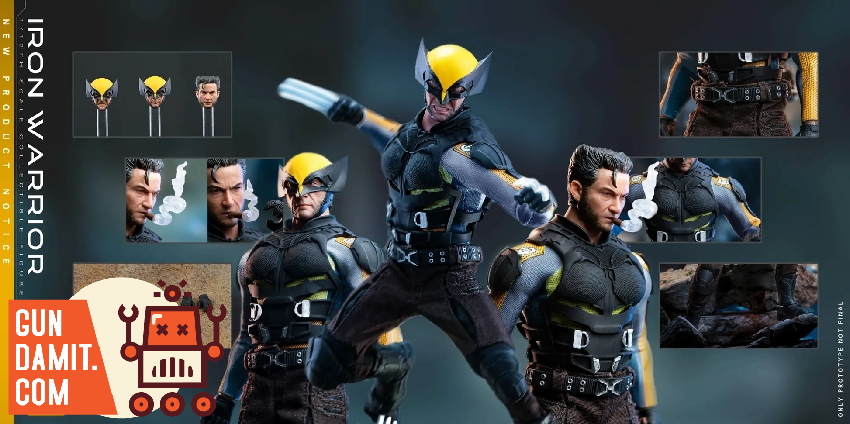 NWTOYS IRON WARRIOR　X-MEN ウルヴァリン 1/12　① NWToys 1/12 Iron Warrior Cloth Version- GunDamit Store