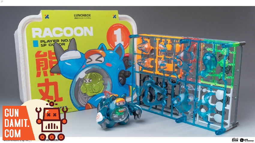 Earnestcore Craft LunchBox Racoon Pomegranate Red Kit | GunDamit.com