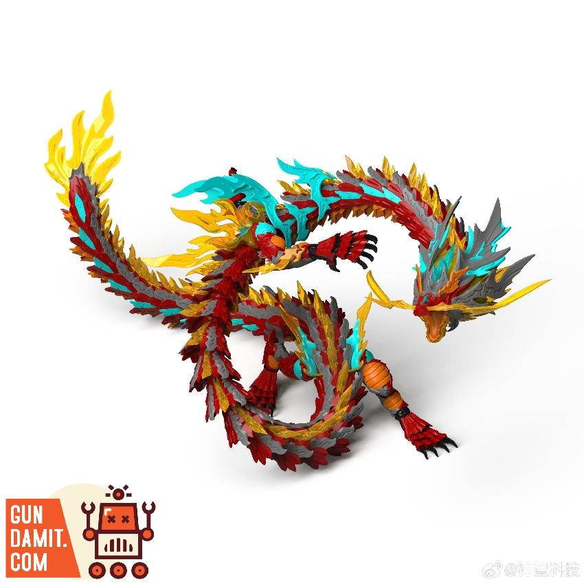 Art of the Dragon: Scale プロモ RF 1枚 FaB ShenX ZL-0001 Red Dragon Model Kit w/ LED - GunDamit Store
