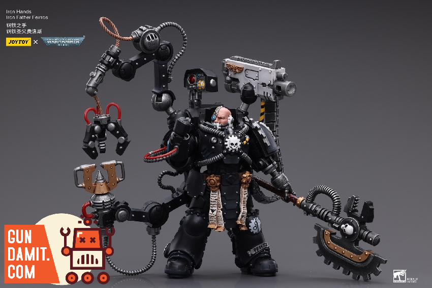 JoyToy Source 1/18 Warhammer 40K Iron Hands lron Father