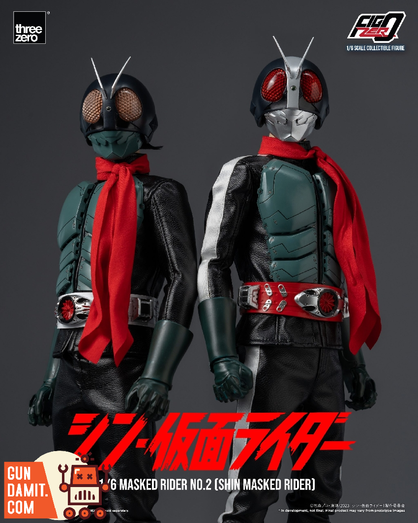 SHIN ② Threezero 1/6 FigZero Shin Masked Rider Masked Rider No.2