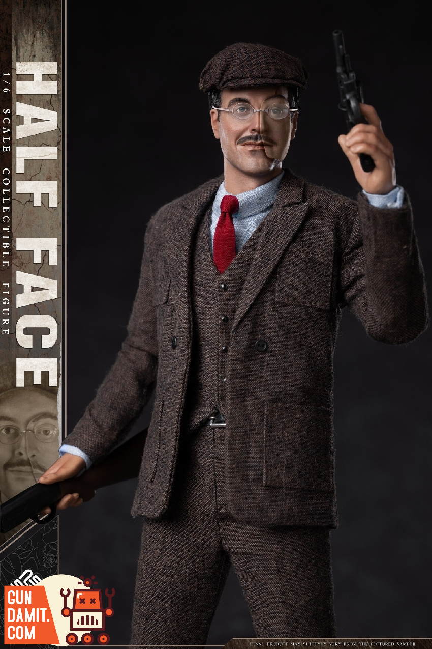 Present Toys 1/6 PT-SP63 Boardwalk Empire Half Face - GunDamit Store